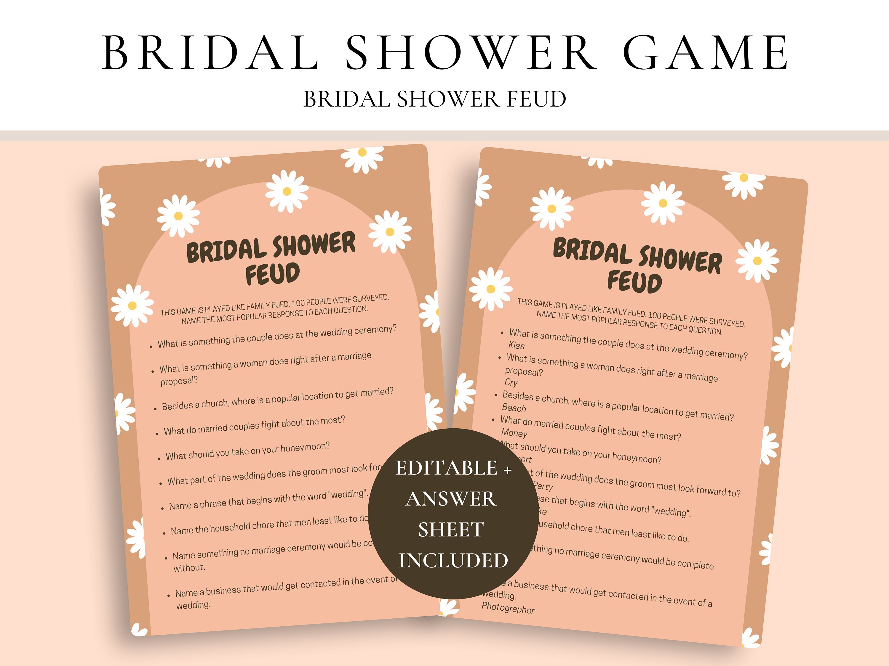Retro Bridal Shower Games Bridal Shower Game Editable Retro Etsy Australia