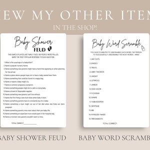 Shit Happens Name That Poo Guess the Sweet Mess Baby Shower - Etsy ...