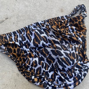 Vintage 1970’s animal Print Briefs/underwear