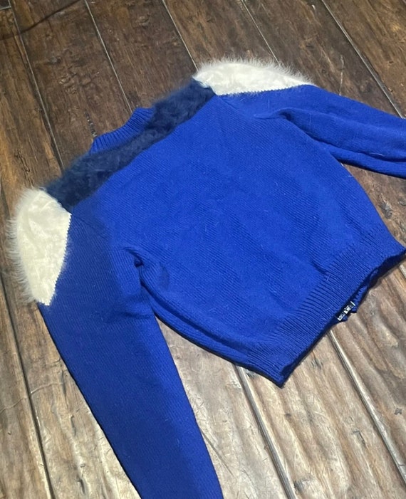 Vintage 1980’s Angora Sweater - image 3