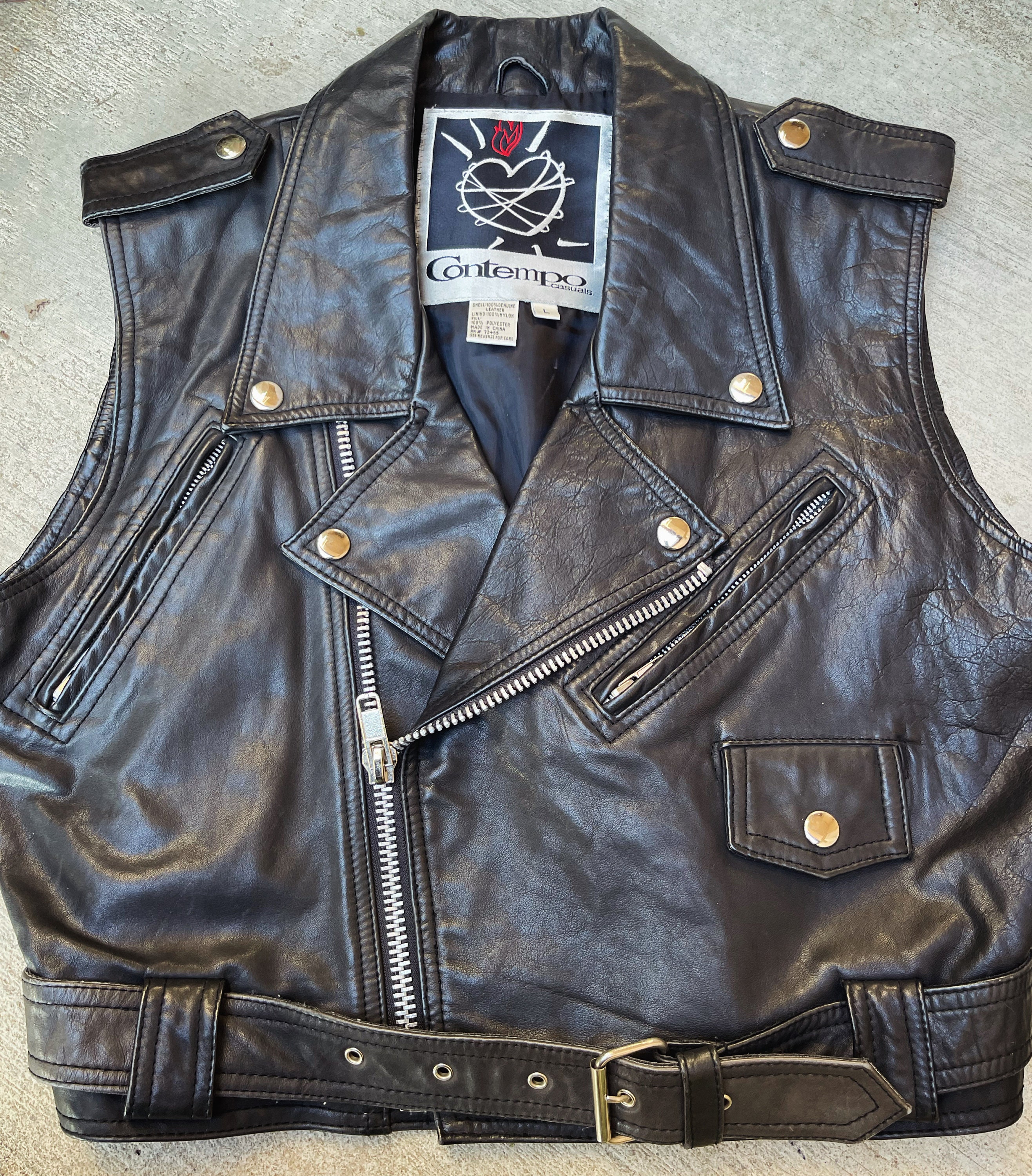 Contempo casuals hotsell leather jacket