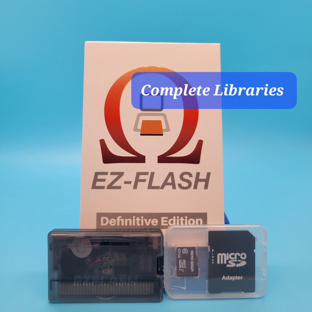 EZ Flash Omega Definitive Edition Loaded 32 GB Micro SD Etsy