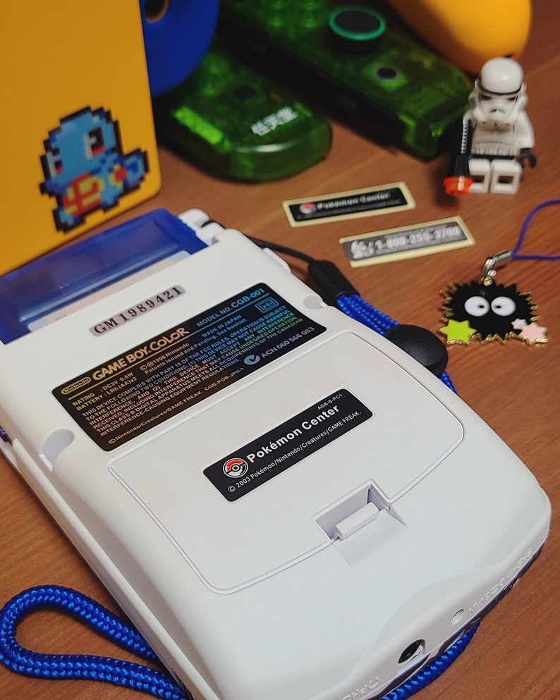 Nintendo Help Line Labels for Gameboy and Retro Consoles - Poké Center, Mario Variant image 3