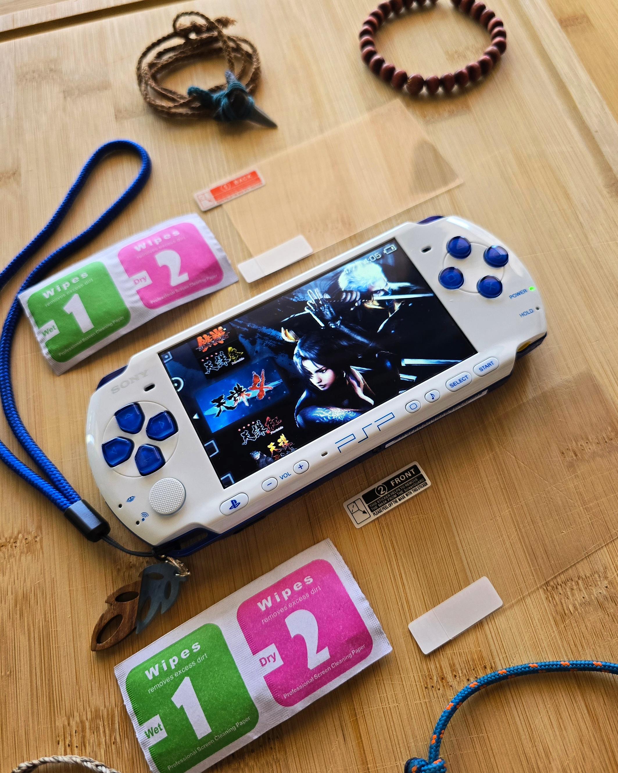 【PSP】パロディウス PORTABLE Better Polyethylene Screen Protector for Sony PSP Systems (1000
