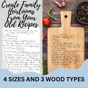 How to Make a Sublimation Cutting Board with an Heirloom Recipe!