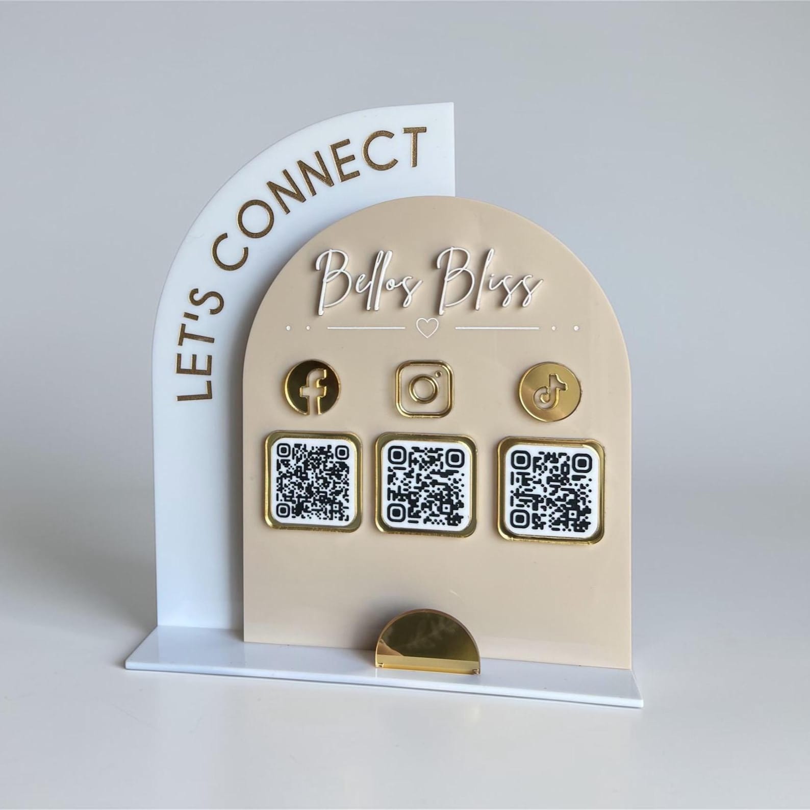 Custom Acrylic QR Code Sign for Small Business: Scan to Pay Payment ...