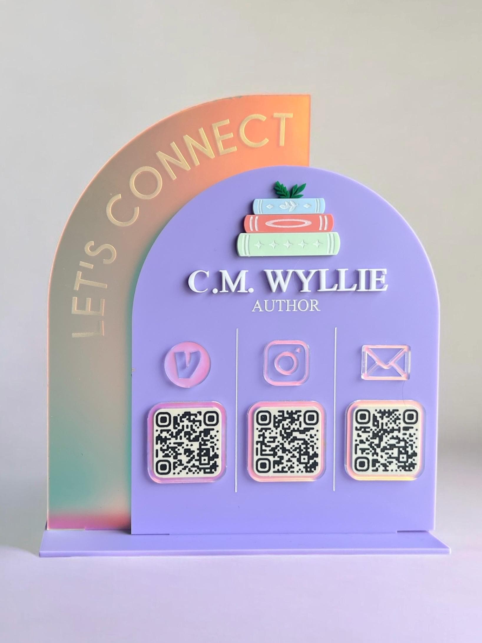 Custom Acrylic QR Code Sign for Small Business: Scan to Pay Payment ...