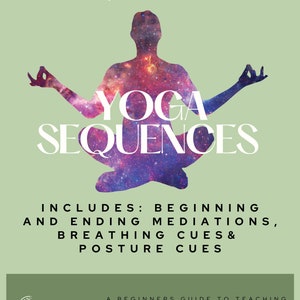 40 minute Vinyasa Flow with mediation, breath and posture cuing