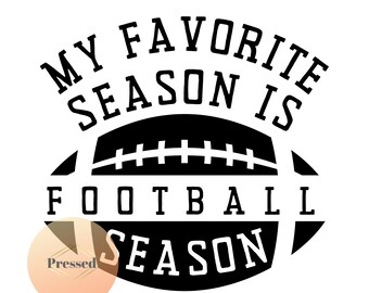 Descarga digital SVG de la temporada de fútbol
