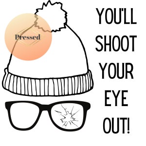 Christmas Story Quote SVG Digital Download