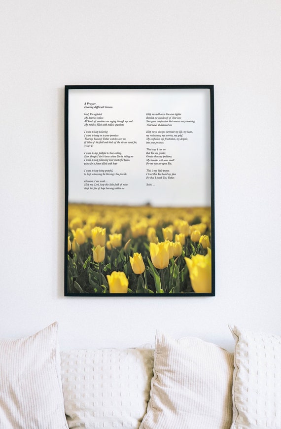 A Prayer During Difficult Times Wall Art Poem Poetry Etsy a-prayer-during-difficult-times-wall-art-poem-poetry-etsy