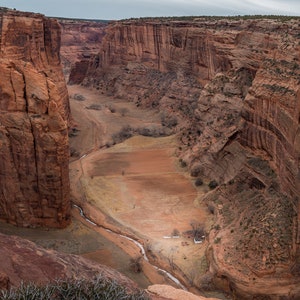Canyon de Chelly Arizona Homestead Black Rock Canyon Overlook