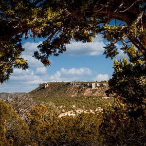 El Moro Butte Mountains Gallup New Mexico Oasis Overlook Desert