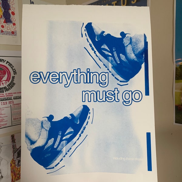 Vintage Screen Print Etsy