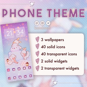 Snowy Wishes Phone Theme | iOS / iPadOS / Android Theme