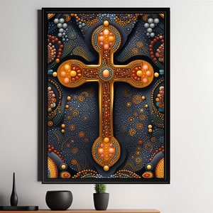 Aboriginal Art print, Australian Aboriginal Art, Aboriginal Art Print, Indigenous Art, Australian Art Poster, Australian Dot Art