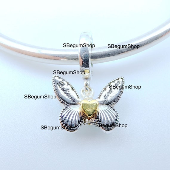 Genuine Pandora Sterling Silver Club 2024 Butterfly Dangle