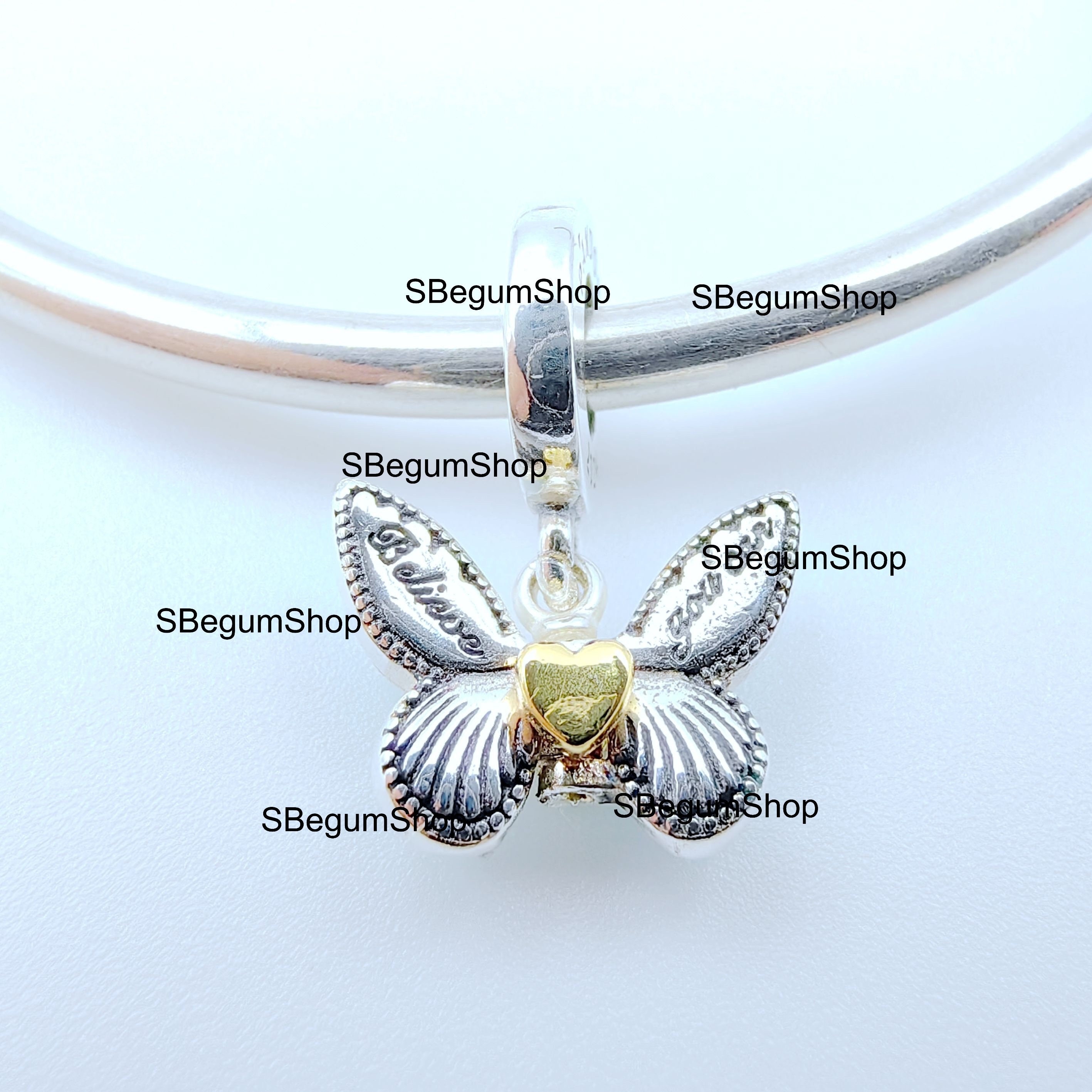 Genuine Pandora Sterling Silver Club 2024 Butterfly Dangle Charm for Pandora  Bracelet 763082C01 - Etsy