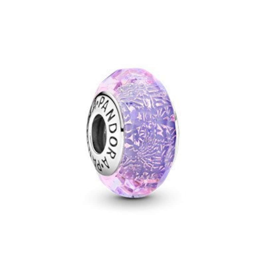 Pandora purple on sale glass beads