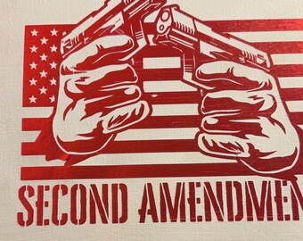 Second amendment sign