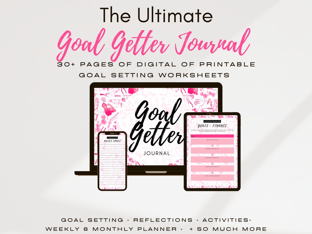 Goal Getter Journal Pack Tradie Lady Etsy