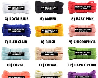 1 par de cordones premium slim estilo atlético 1/4 de pulgada cordones planos de reemplazo