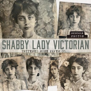 Shabby Lady Victorian Junk Journal Photos, Junk Journaling Printables, Junk Journal Photographs, Victorian Junk Journal Ephemera