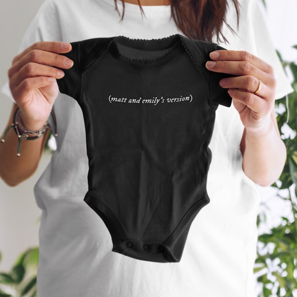 Personalisierte Schwangerschaftansage Body: Taylor Fan Baby Reveal