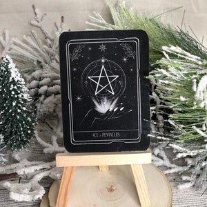 Ace of Pentacles Tarot Card Sticker - water resistant