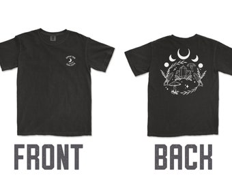 Unterstützen Sie Ihr lokales Coven Comfort Color Tee - Schwarz