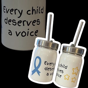 Every child deserves a voice | Apraxia | Apraxia Awareness | Apraxia Mason Jar