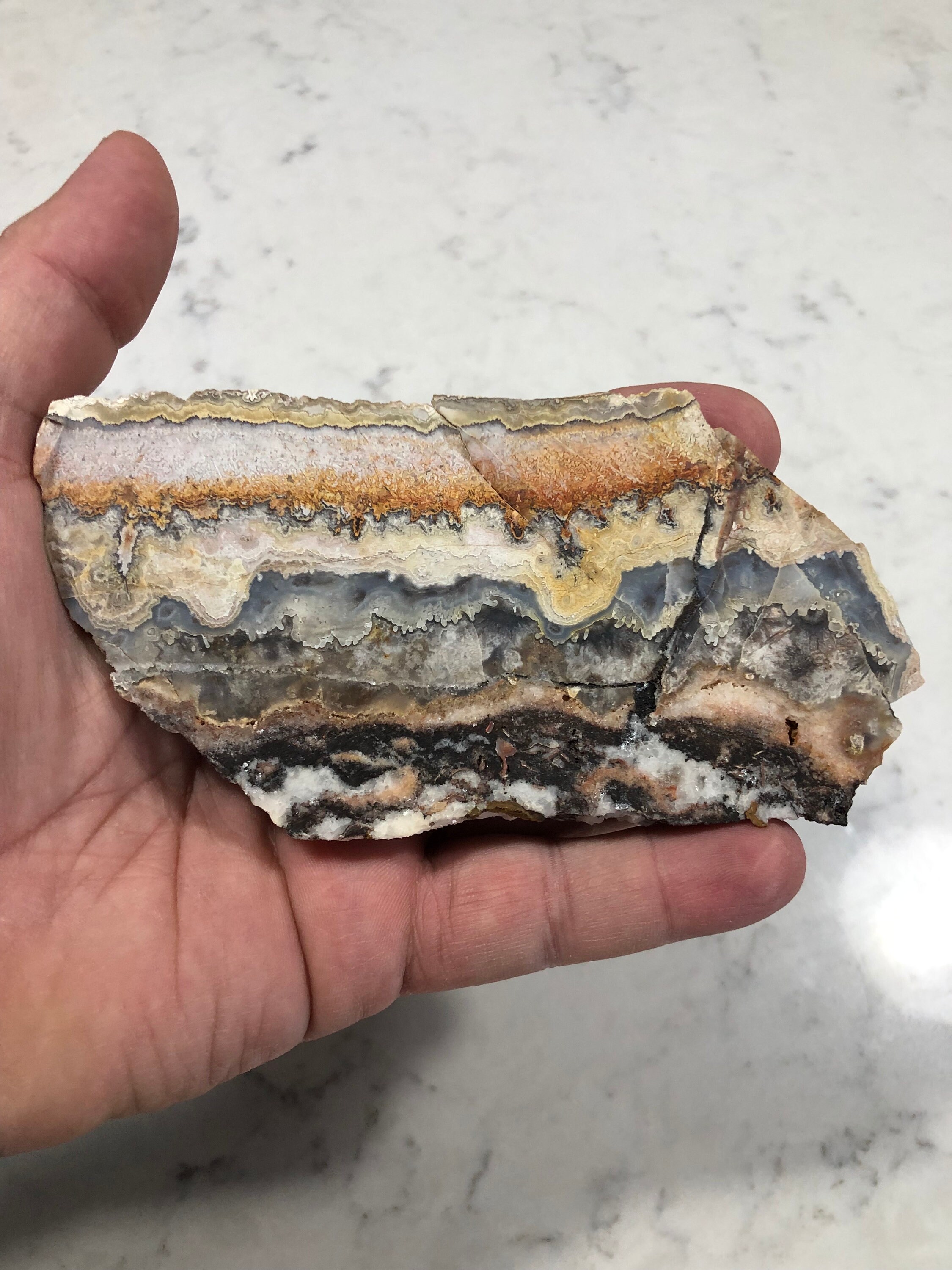 クレイジーレースアゲートスラブ - Etsy 日本