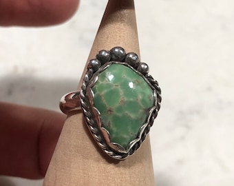 Variscite Sterling Silver Ring