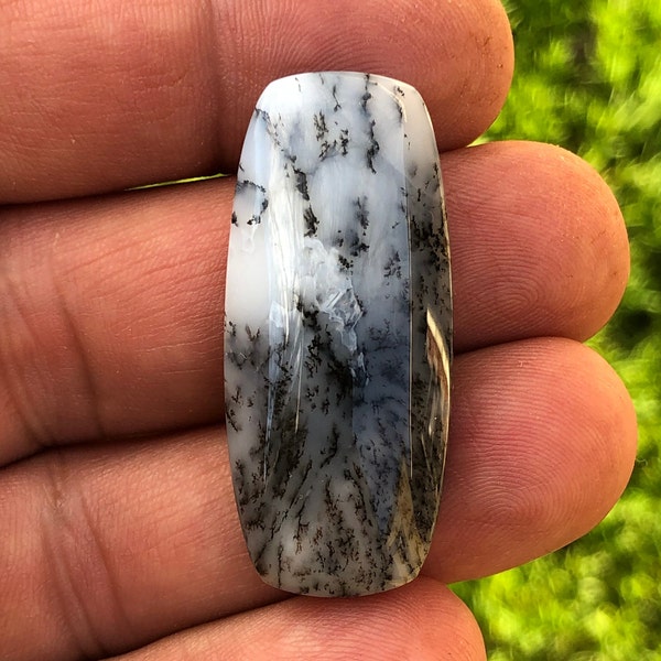 Australian Dendritic Opal cabochon