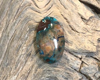 Shattuckite Cabochon