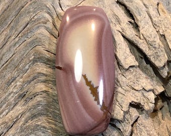 Red Falcon Jasper cabochon