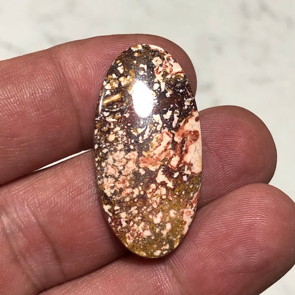 Indian Blanket Opal/Jasper cabochon