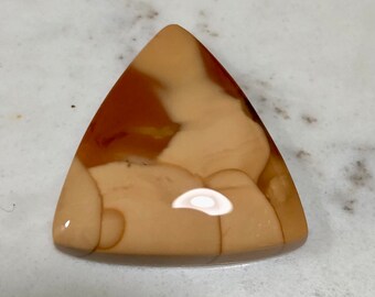 Bruneau Jasper Cabochon, Rare Idaho Gemstone (25x24 mm)