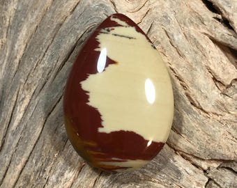 Owyhee jasper cabochon.