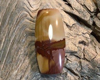 Red Falcon Jasper cabochon