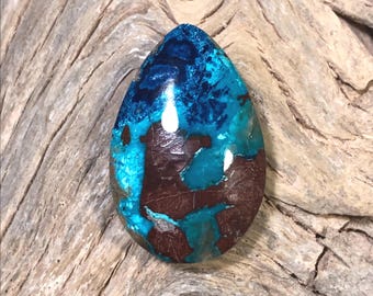 Shattuckite Cabochon