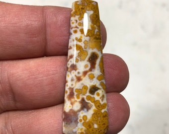 River Jasper cabochon