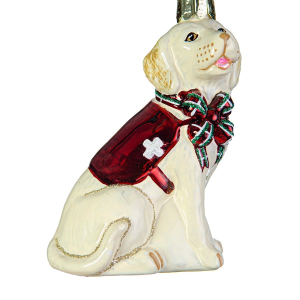 A Good Hearted Dog (Medical detection) Christmas Ornament