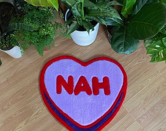 Purple NAH Candy Heart Rug/Decor