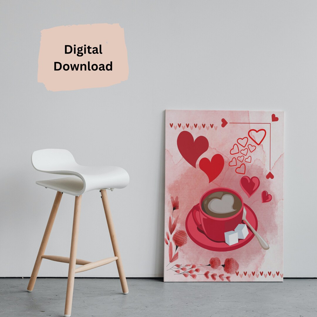 Coffee Shop Wall Art Home Office Art Business Wall Art Etsy