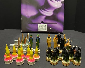 New-In-Box - OUTDOORSMEN Chess Set - HUNTER vs. FISHERMAN - Great for the Cabin