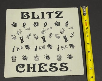 BLITZ Chess MOUSE PAD - Brand New - Stocking Stuffer for Christmas!!!