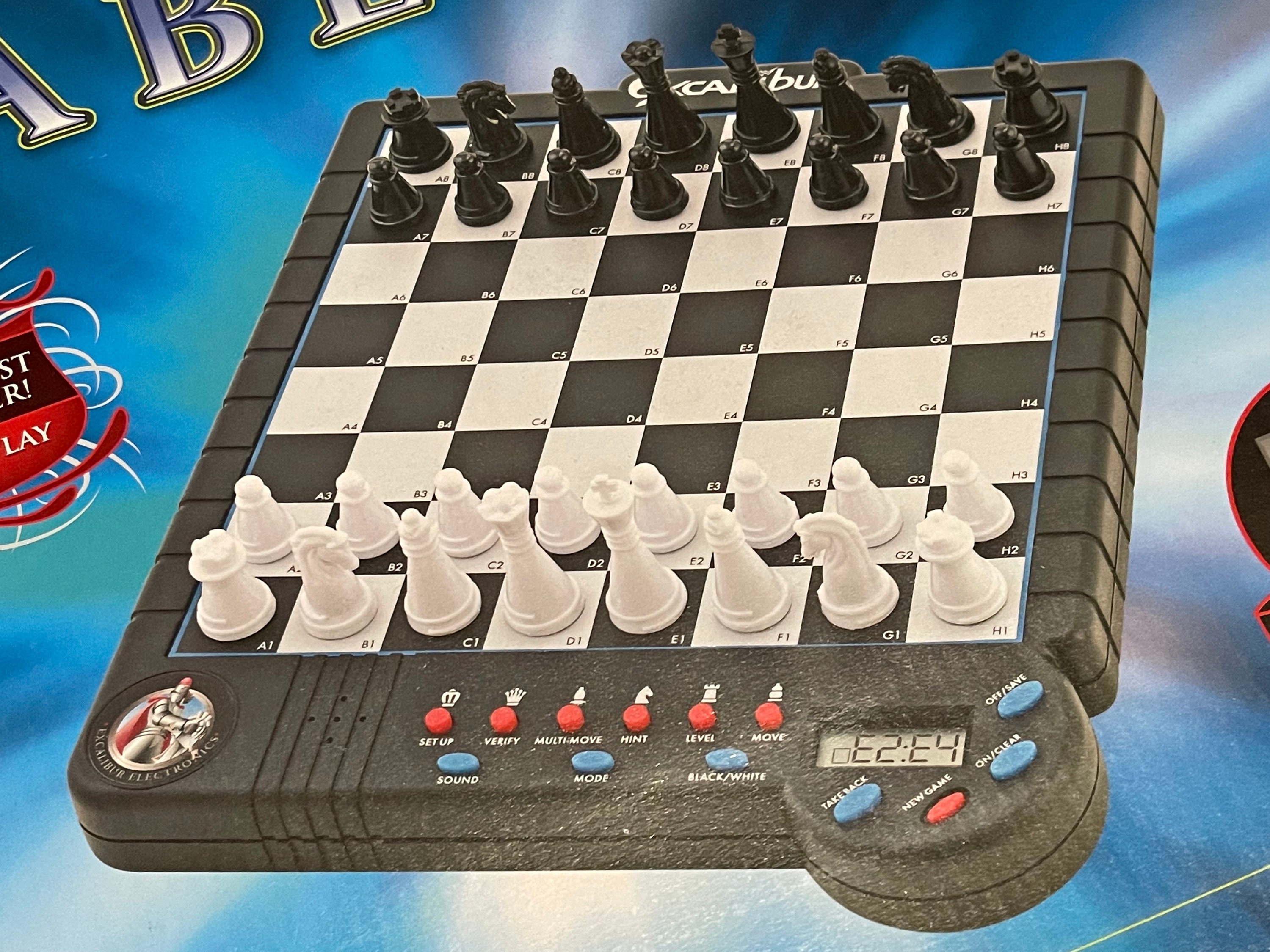 SABER IV COMPUTER Chess Set - Brand New in Box - Never Used - Top of ...