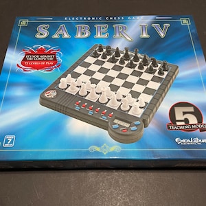 EXCALIBUR Sabre II Electronic Computer Chess Game Tested