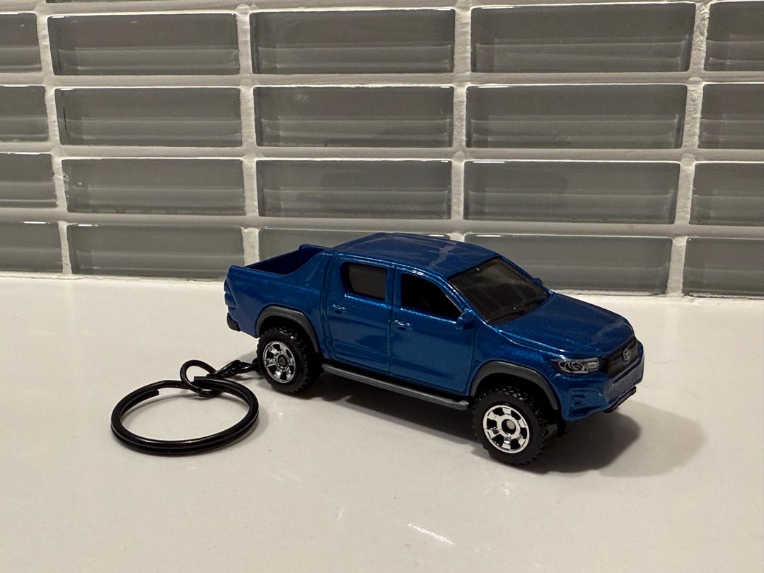 2018 Toyota Hilux - Novelty Keychain Made From 1/64 Scale Diecast Model ...